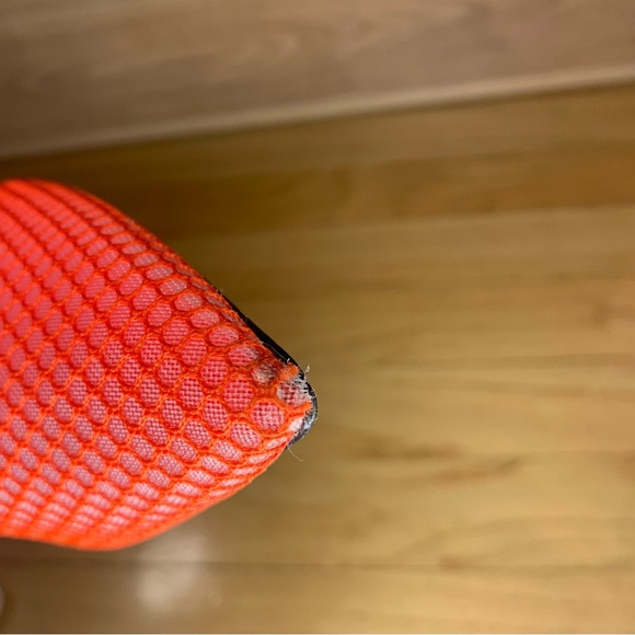 Jessica Rich Women's Exotic Red Strap Lace Up Pointy High Heels - Size 36 - Picture 9 of 12